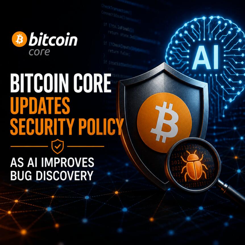 Bitcoin Core Updates Security Policy as AI Improves Bug Discovery