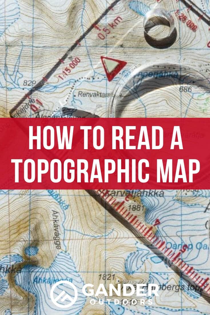 How To Read A Topographic Map For Kids - Map