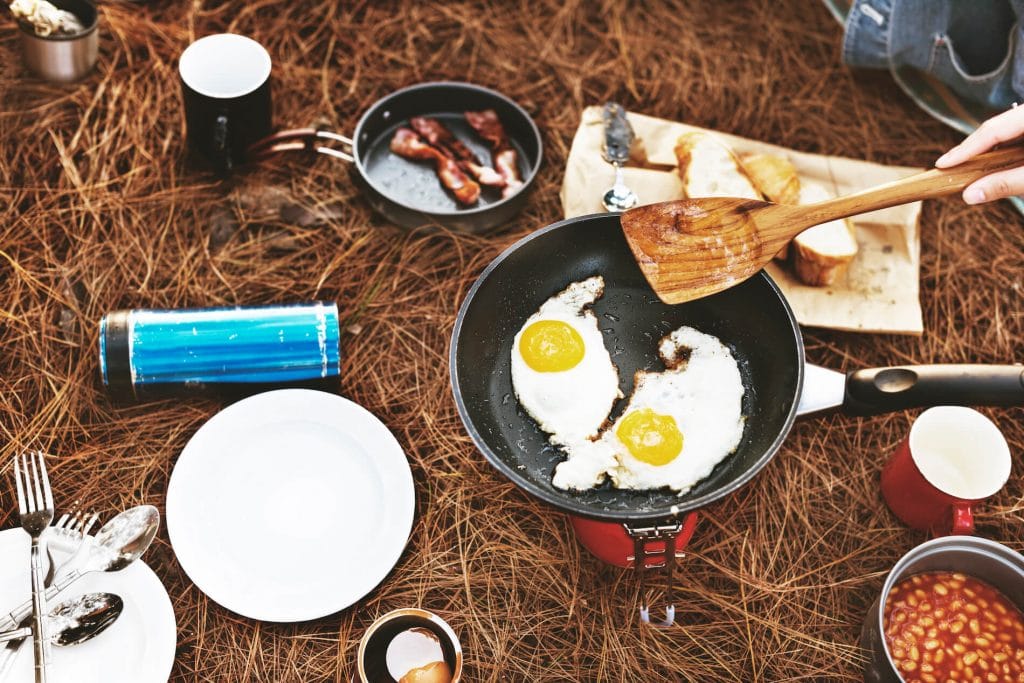 Qué comer para coche camping