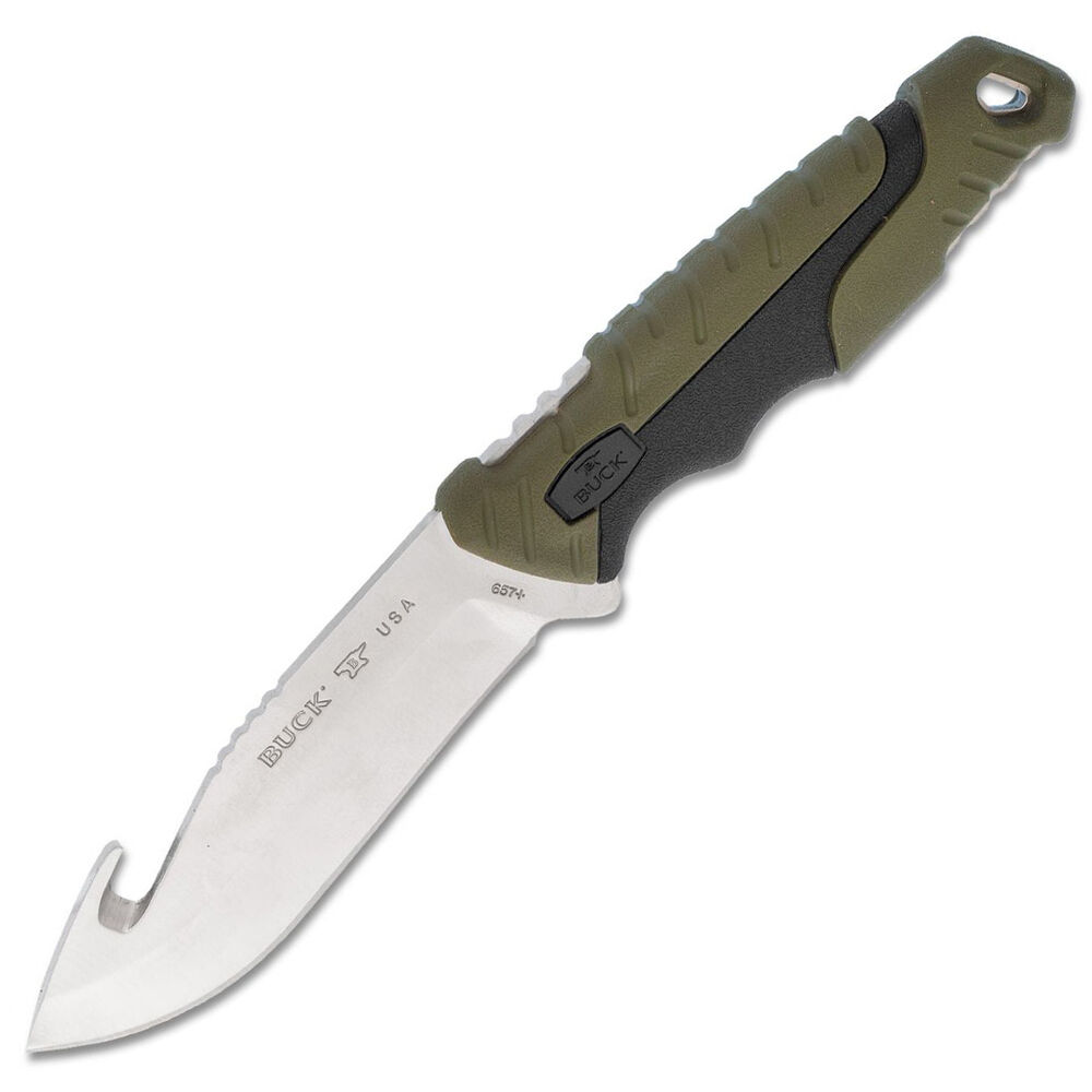 Buck 657 Pursuit Fixed Blade Hunting Knife with Gut Hook