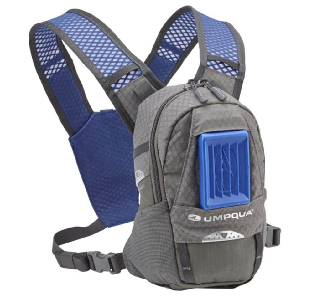 fly fishing front pack