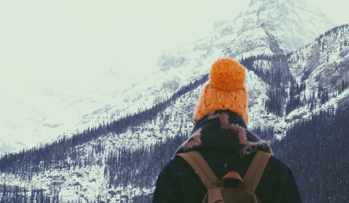 The Best Winter Hats for Hiking Featured Image - Photo by Ezra Jeffrey-Comeau on Unsplash