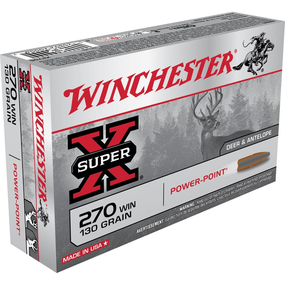 270 caliber Winchester deer rifle round