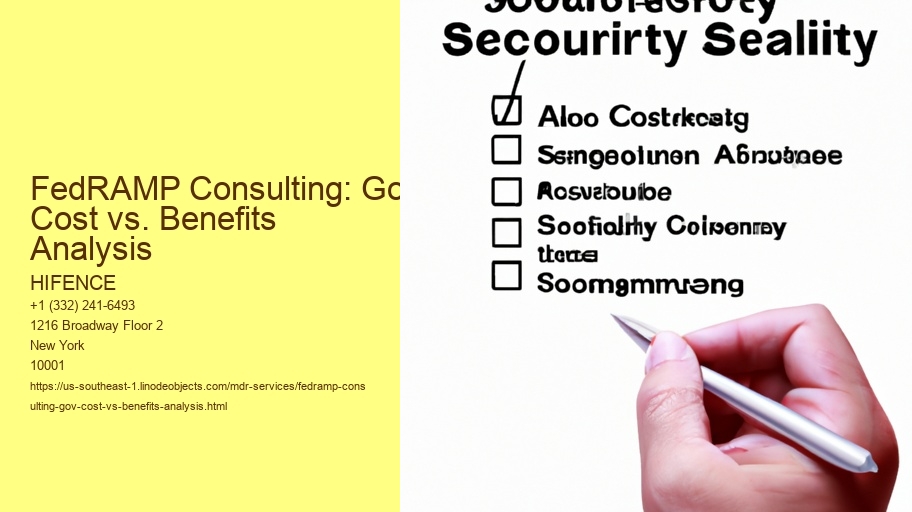 FedRAMP Consulting: Gov Cost vs. Benefits Analysis