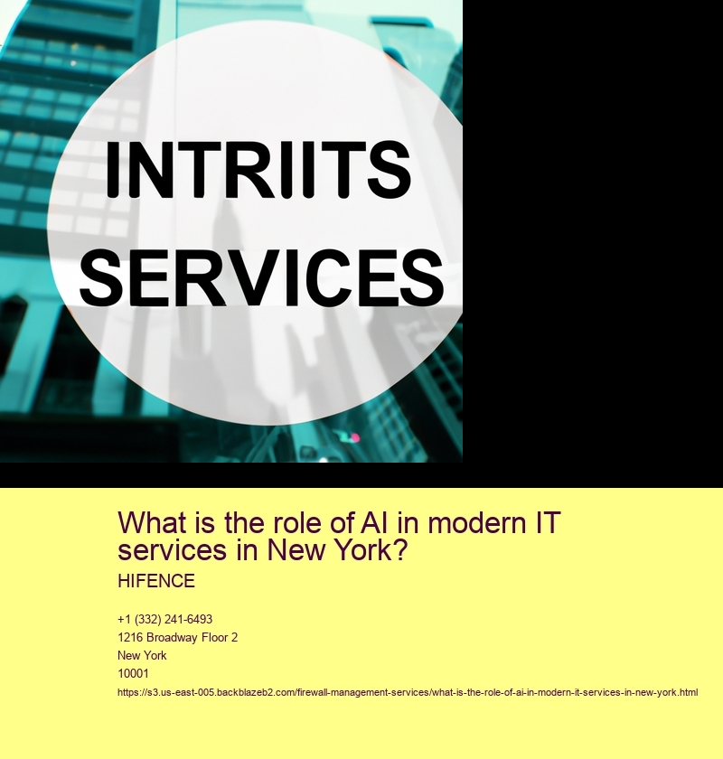 What is the role of AI in modern IT services in New York?