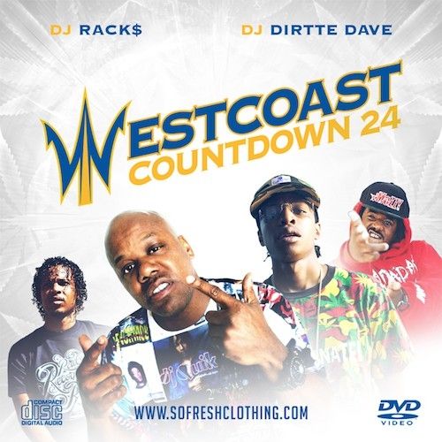 Westcoast Countdown 24 - DJ Racks, DJ Dirtte Dave