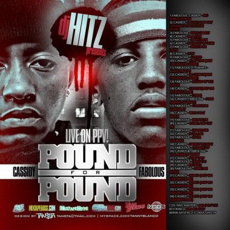 Cassidy Vs. Fabolous (Pound For Pound) - DJ Hitz