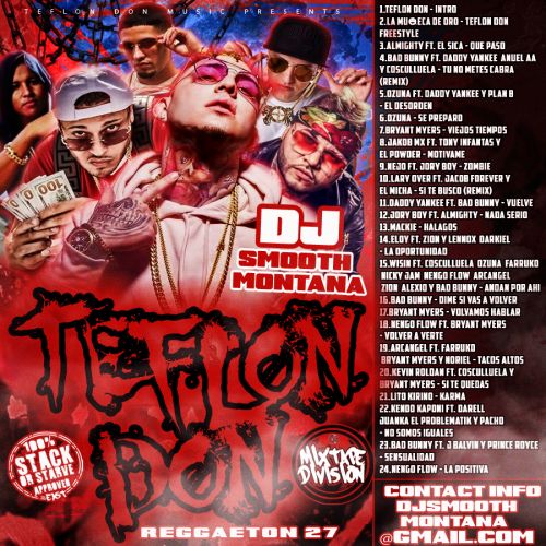 Teflon Don Reggaeton 27 - DJ Smooth Montana