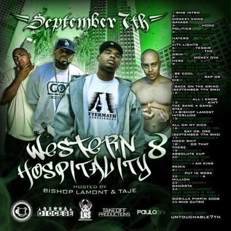 Various Artists - Western Hospitality 8 (Hosted by Bishop Lamont & Taje)