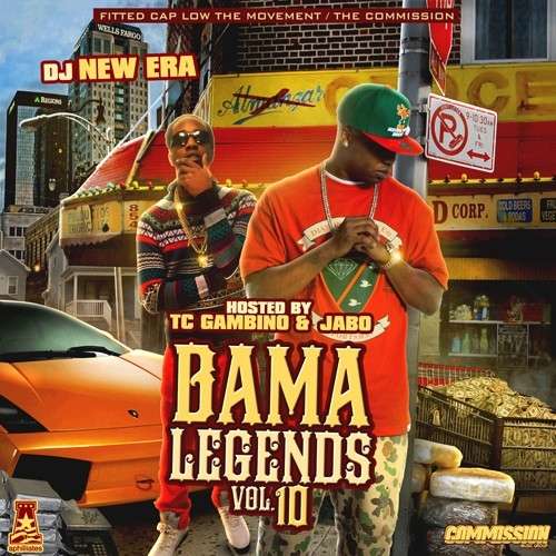 Various Artists - Bama Legends 10 (Hosted By Tc Gambino & Jabo)