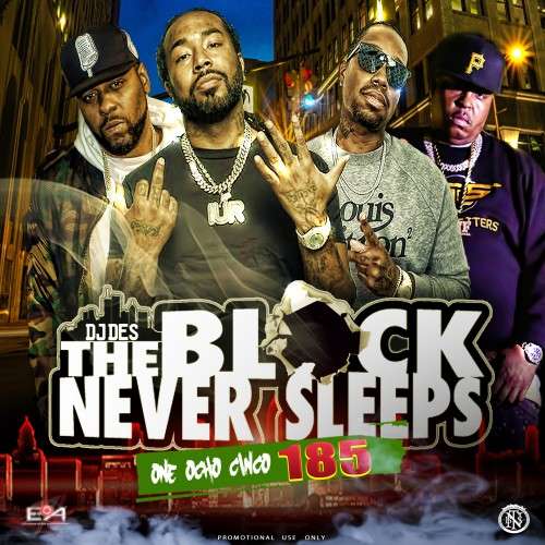 Various Artists - The Block Never Sleeps 185 