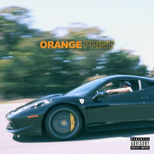 Larry June - Orange Print