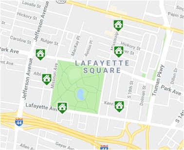 Lafayette Square Map