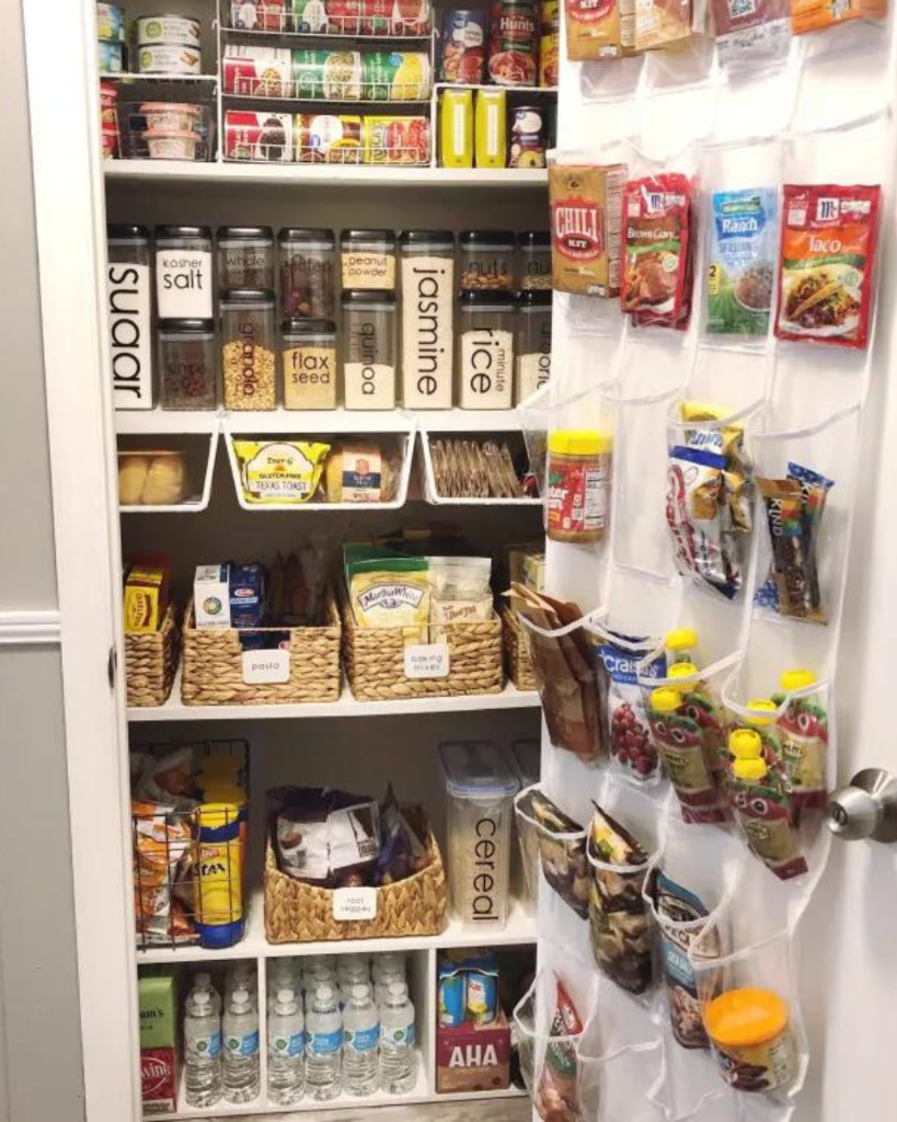 Organized Kitchen Pantry