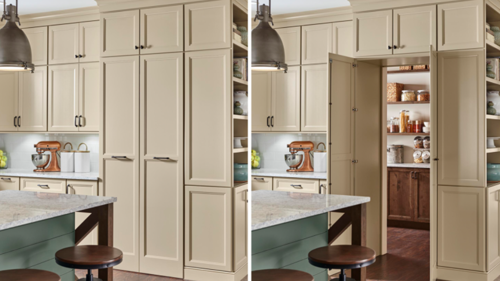 Hidden Kitchen Pantry