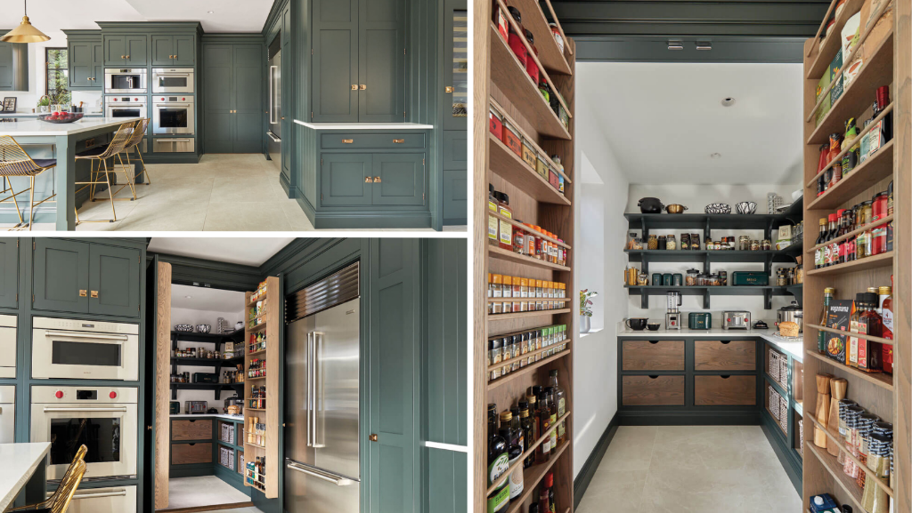 Hidden Kitchen Pantry 