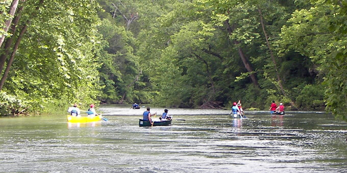 Big Piney River Float Trip in Missouri