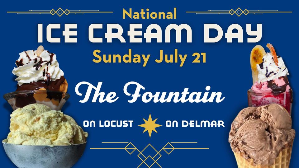 National Ice Cream Day at The Fountain