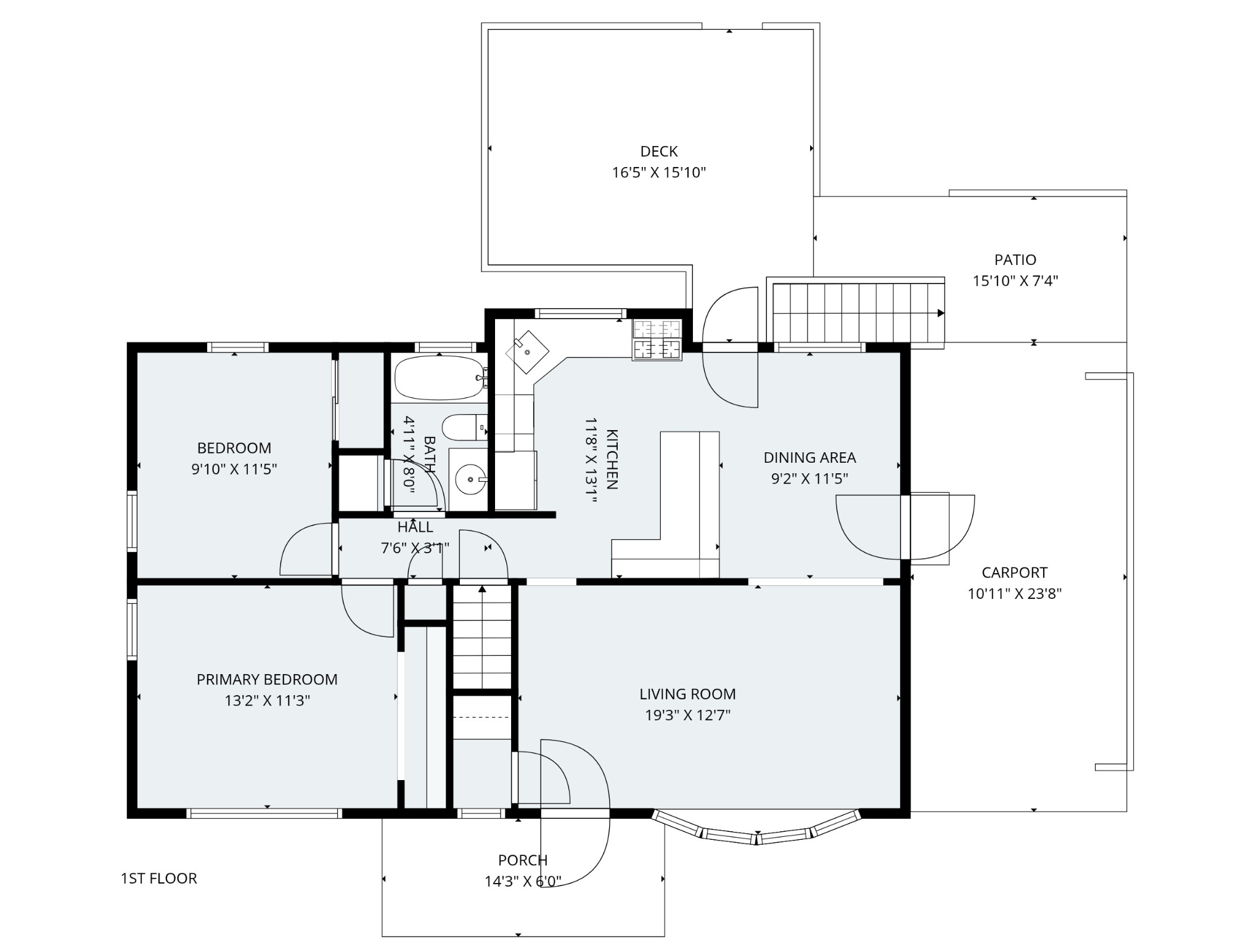 8721 Del Vista floorplan