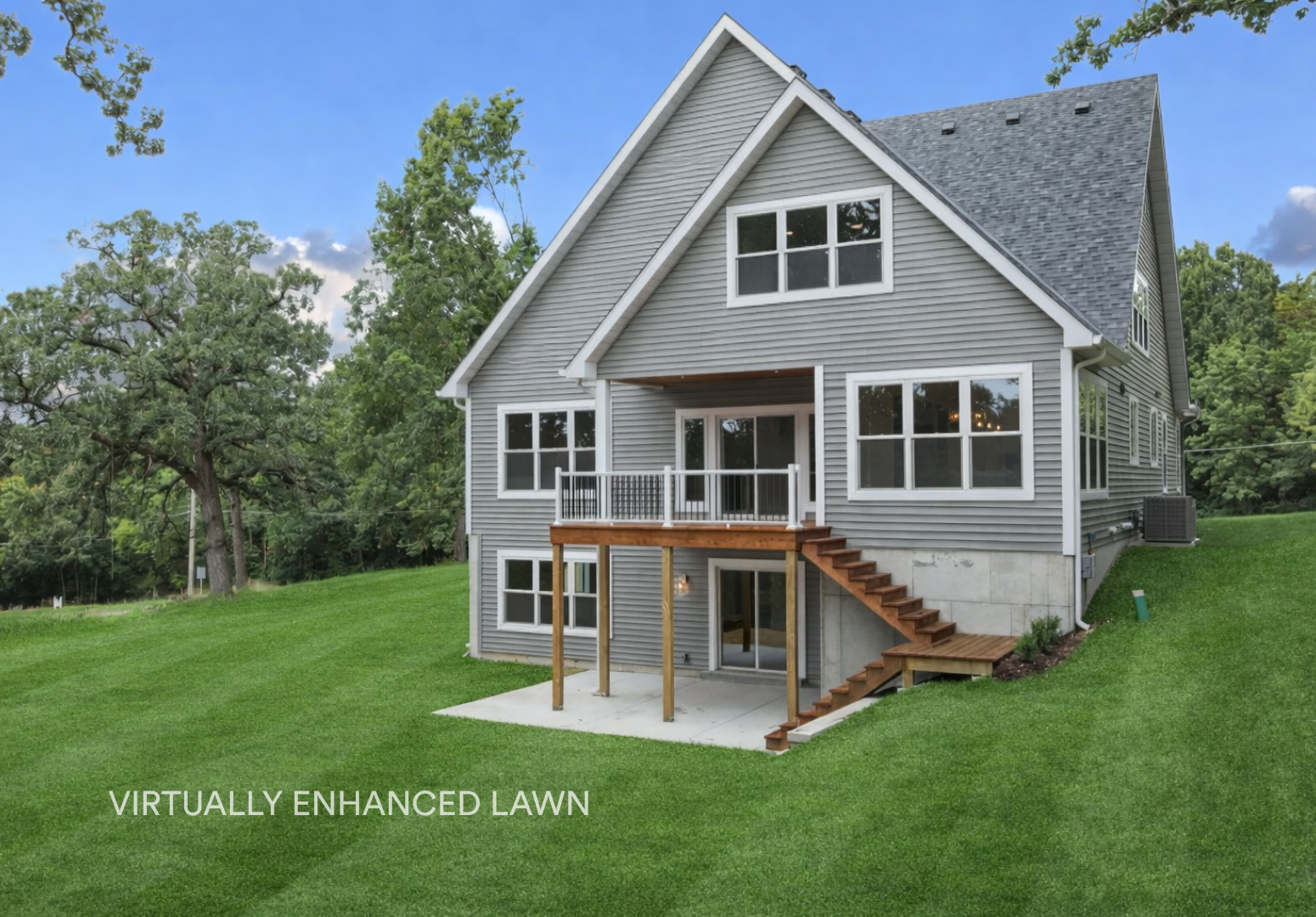 12830 Weber Hill Rear of Home