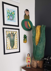 Corn artwork