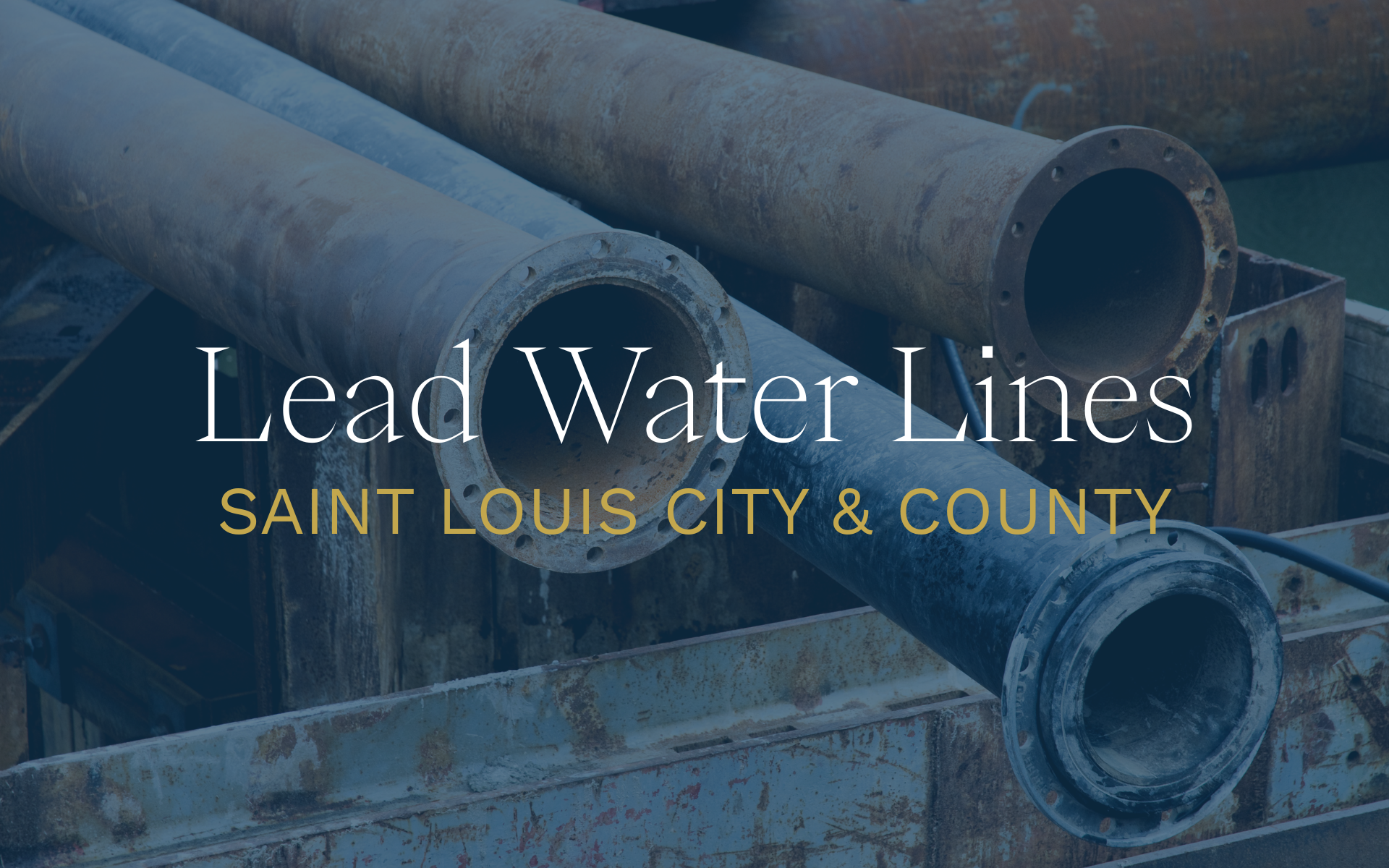 LEAD WATER PIPES
