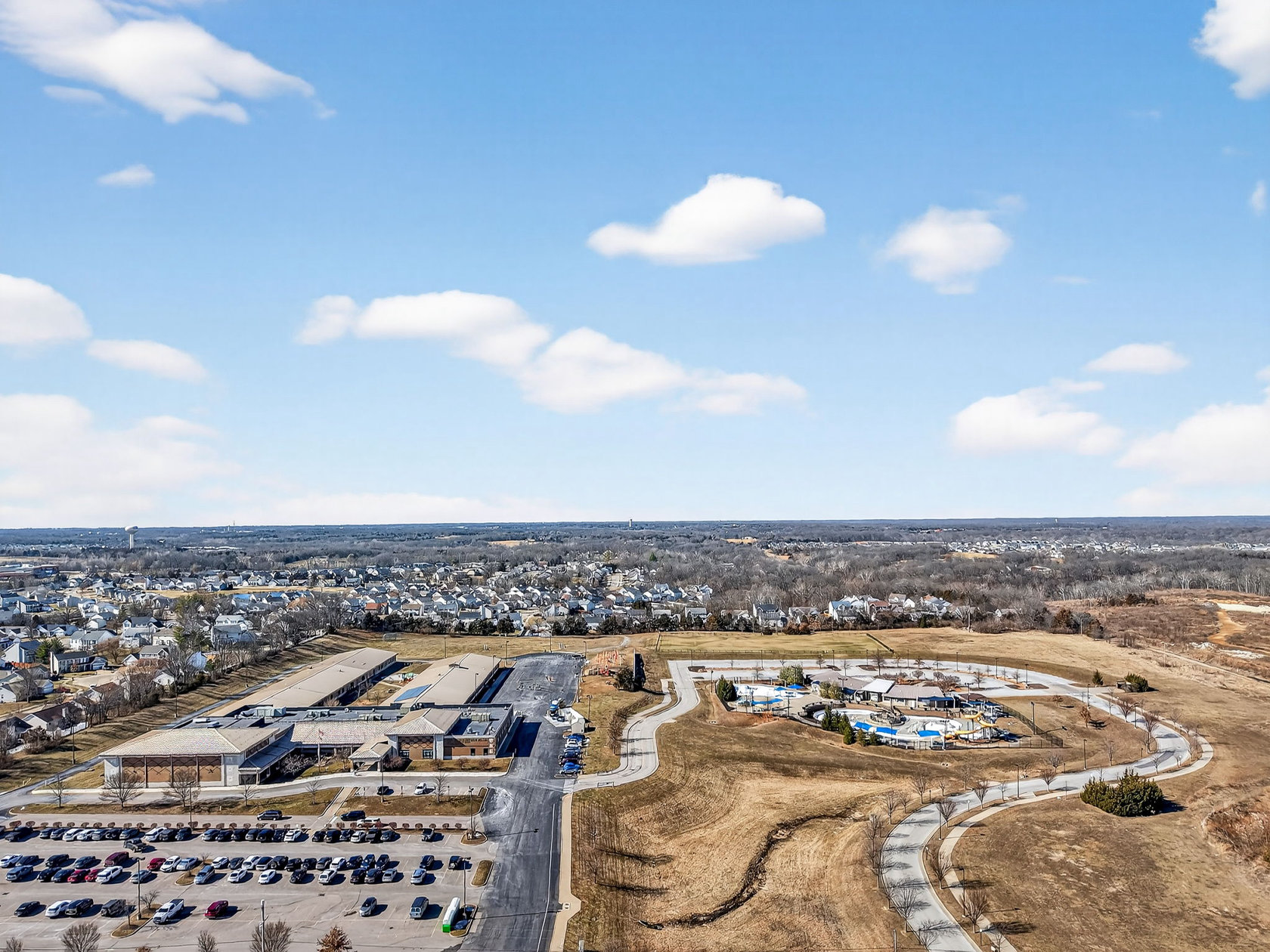 William M. Allen Park w/ Splash Station Aquatic Center and Peine Elementary