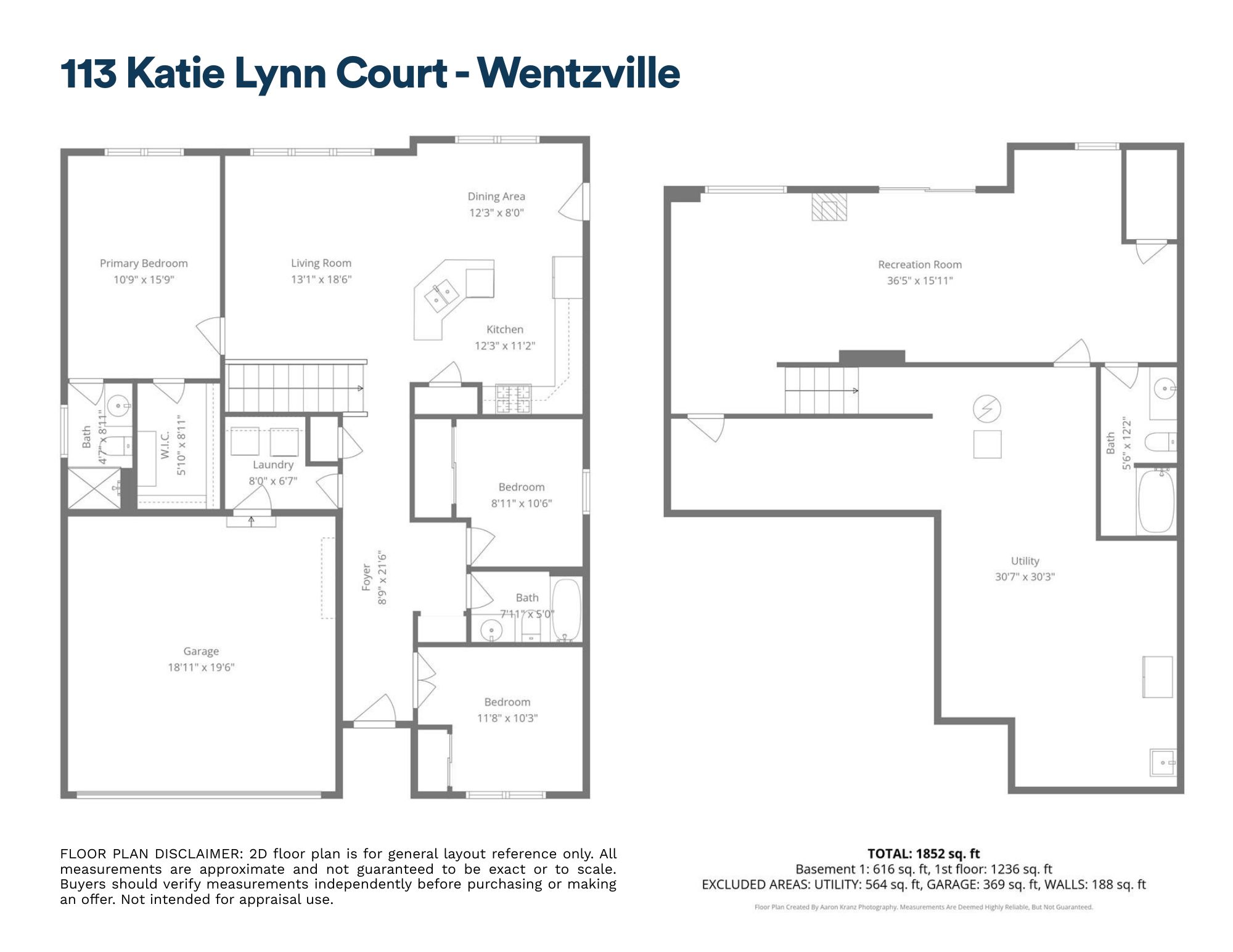 Floor Plan 113 Katie Lynn Ct