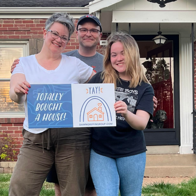 Happy family relocates back to St. Louis