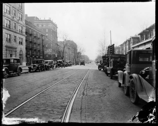 5300 block of Pershing Ave circa 1925
