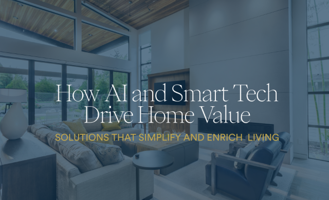 Modern interior showcasing how AI drives value in St. Louis luxury homes.