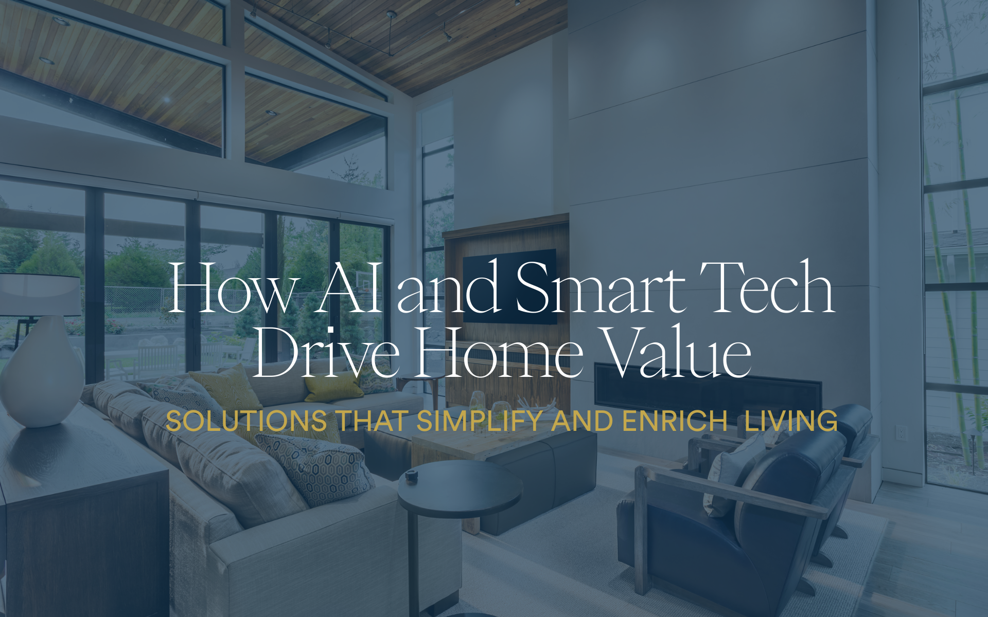 High-end St. Louis luxury home featuring AI-integrated circadian lighting and smart design.