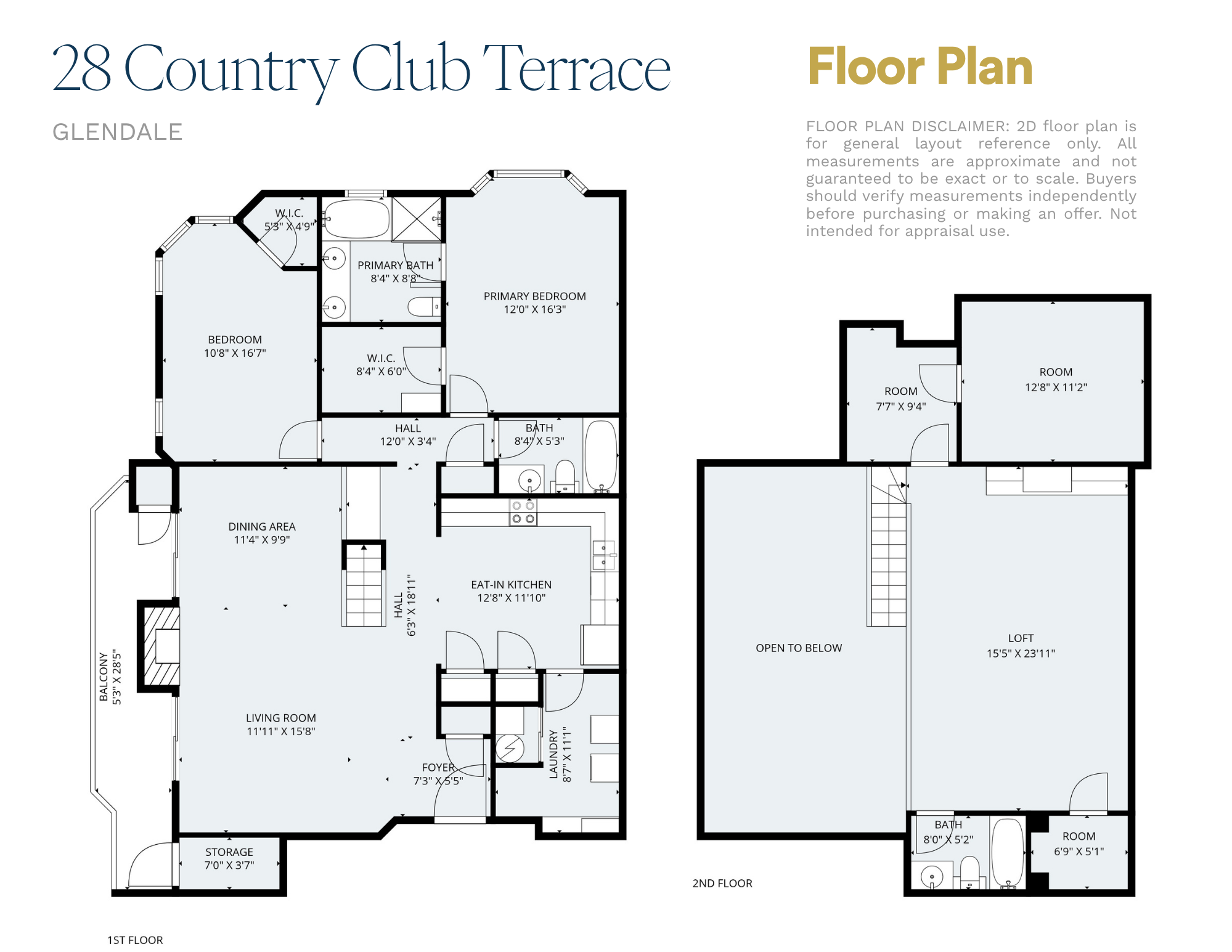 FLOORPLAN 28 COUNTRY CLUB TERRACE