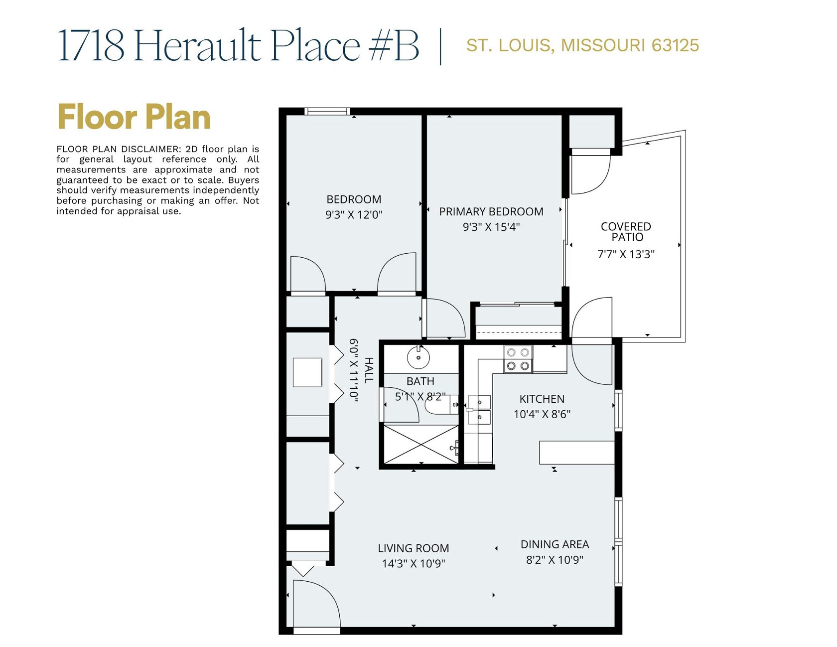 1718 Herault Place, condo in Parc Lorraine community of St. Louis Missouri