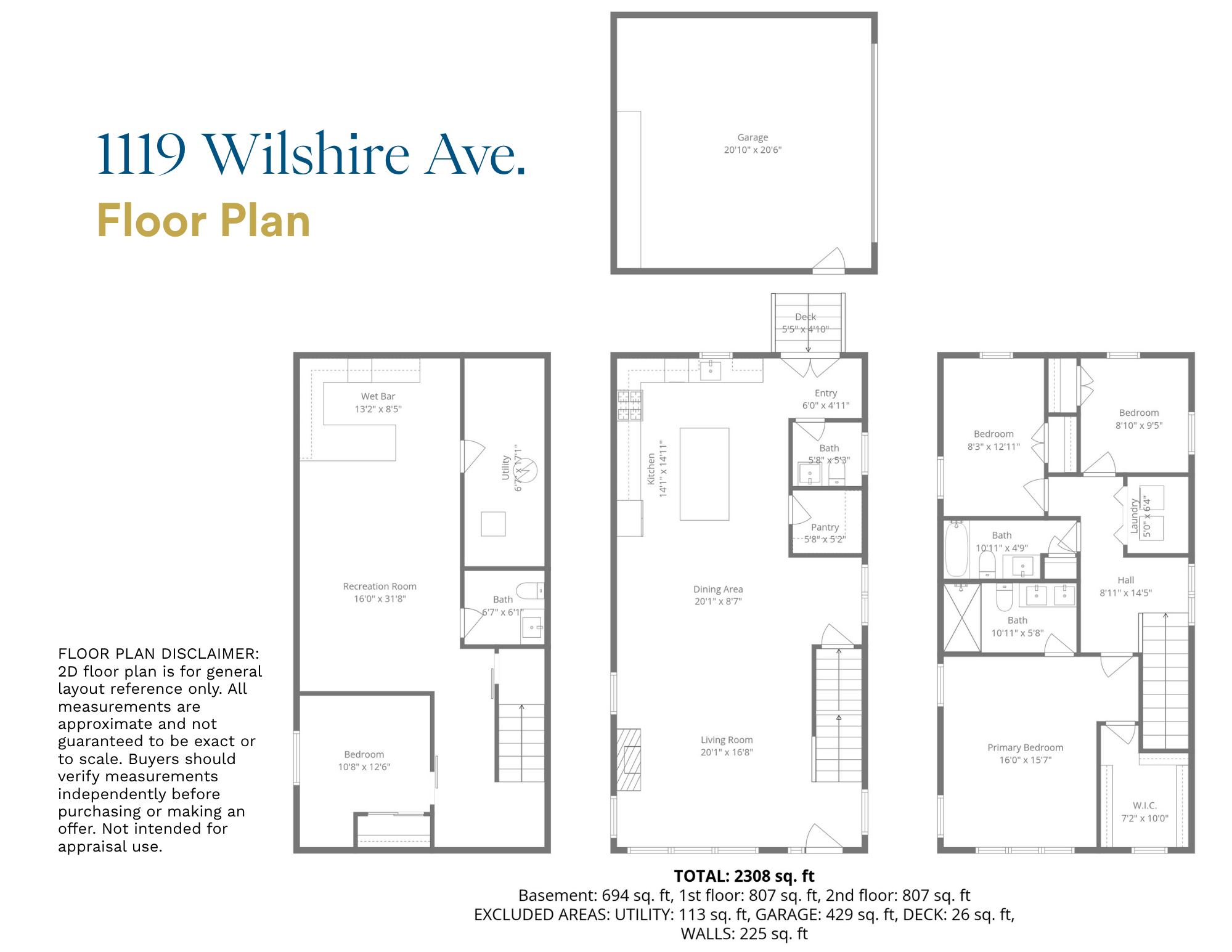 1119 WILSHIRE FLOOR PLAN