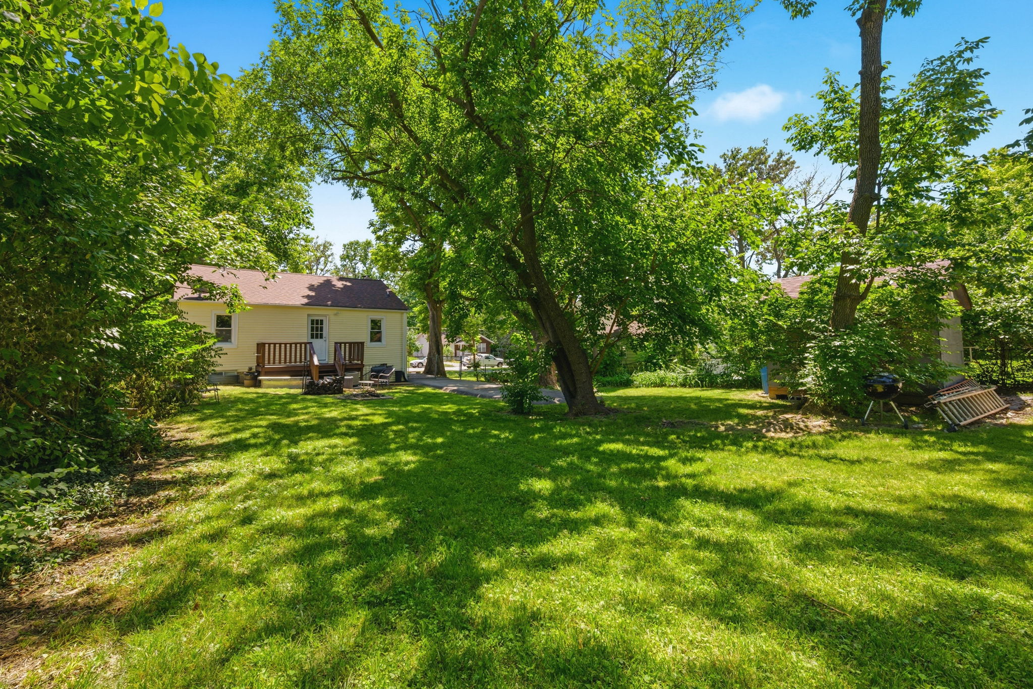 trees and backyard - 10411 Maddox Place St. Louis Missouri