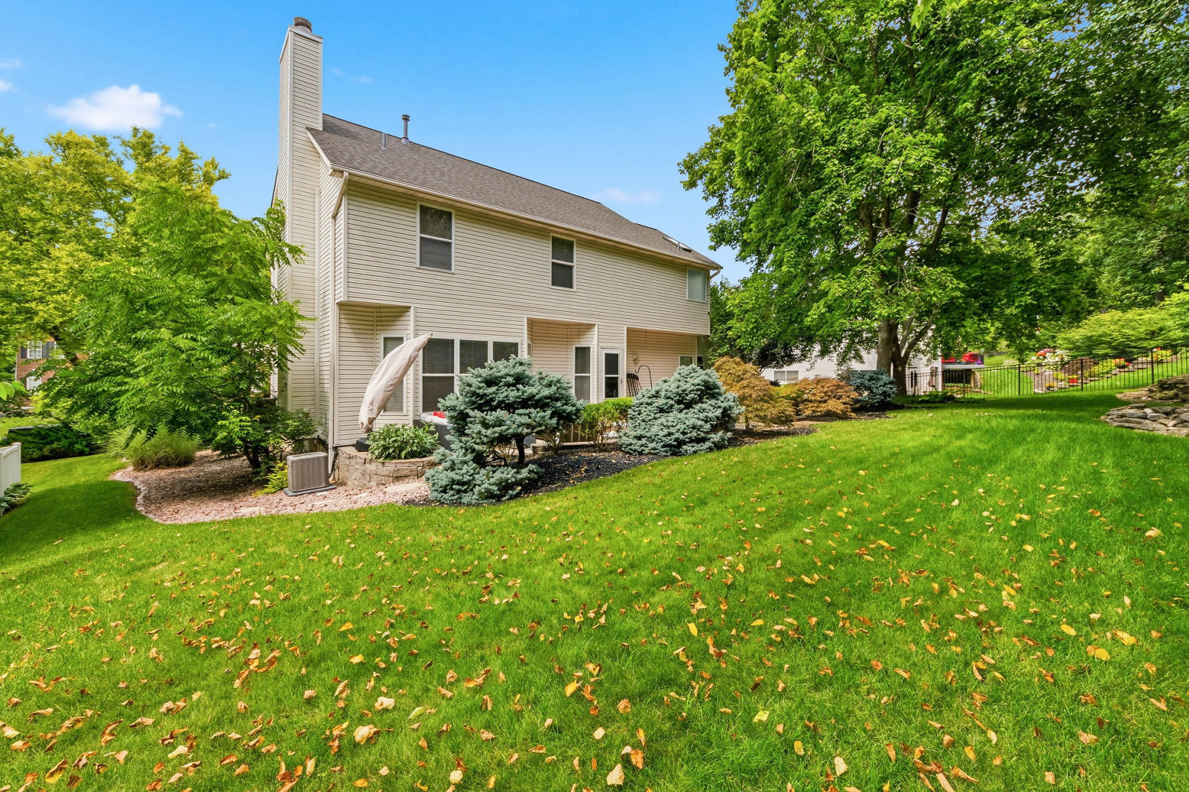 Backyard 7204 Westfield Woods O'Fallon