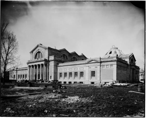 Palace of Fine Arts at 1904 St. Louis World's Fair in Forest Park