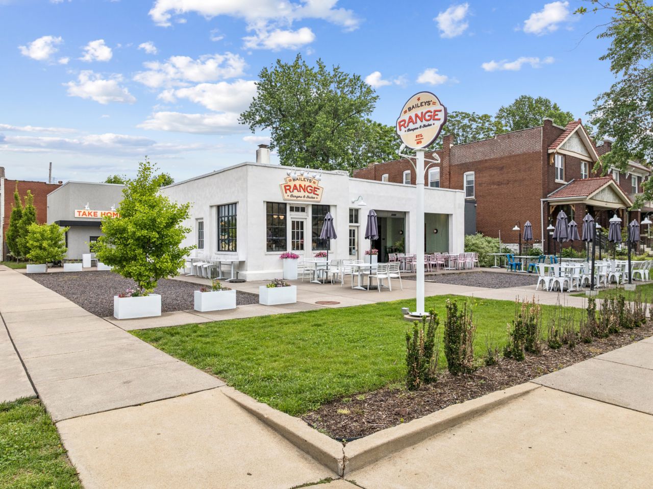 Historic commercial property at 4175 Shaw Blvd in St. Louis