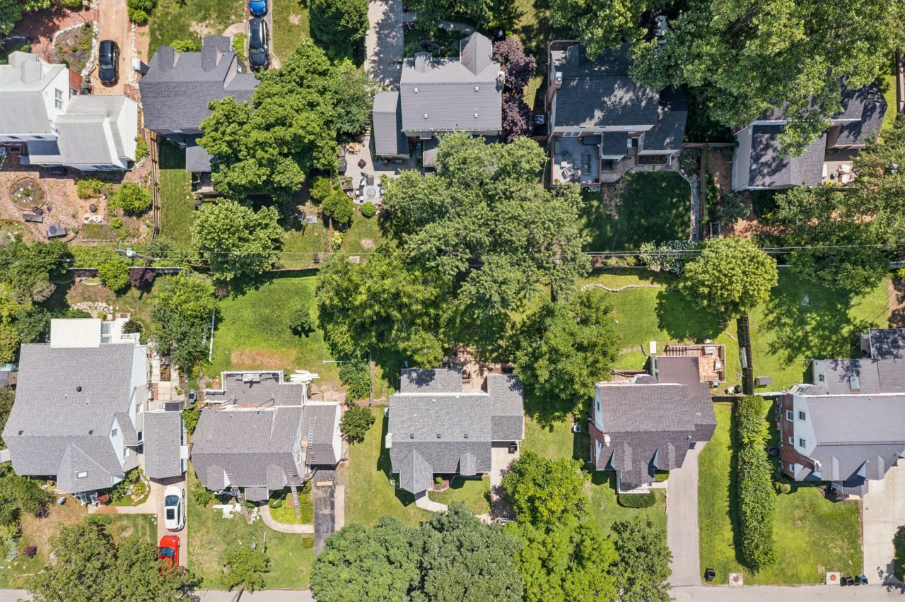 aerial view 1034 Bernice Kirkwood MO