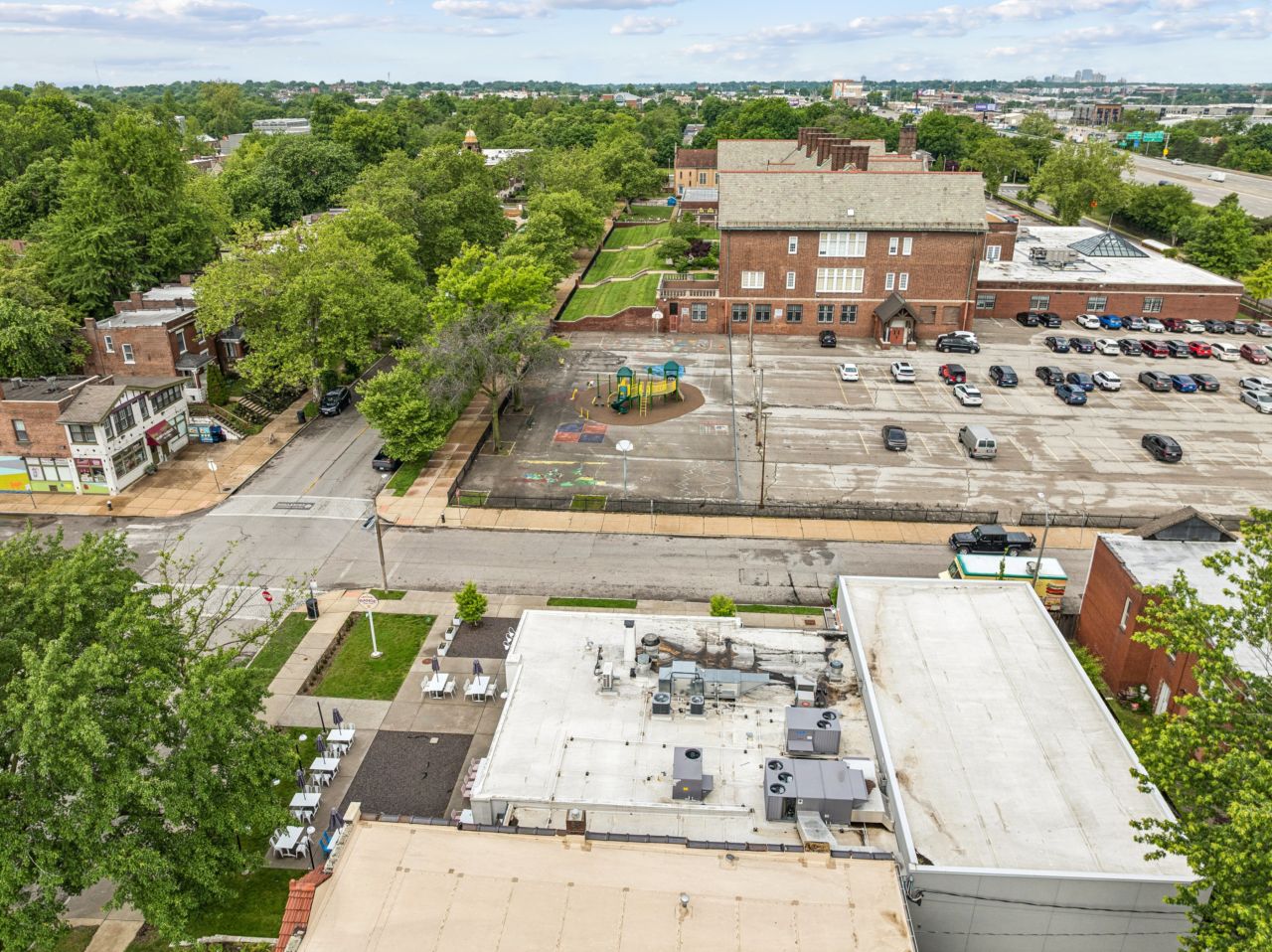 historic commercial property at 4175 Shaw Blvd in St. Louis