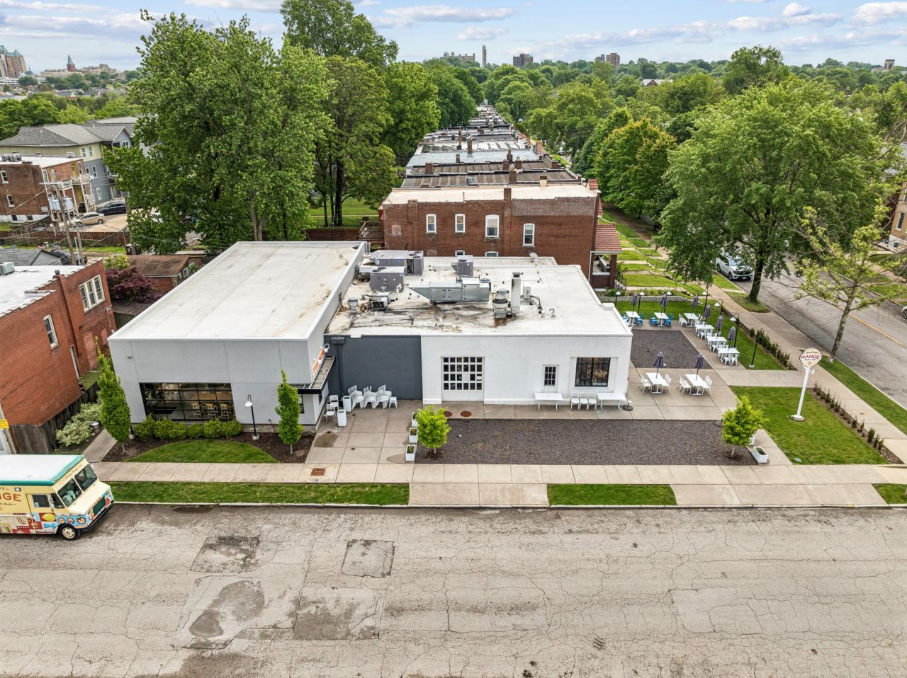 Historic commercial property at 4175 Shaw Blvd in St. Louis Missouri