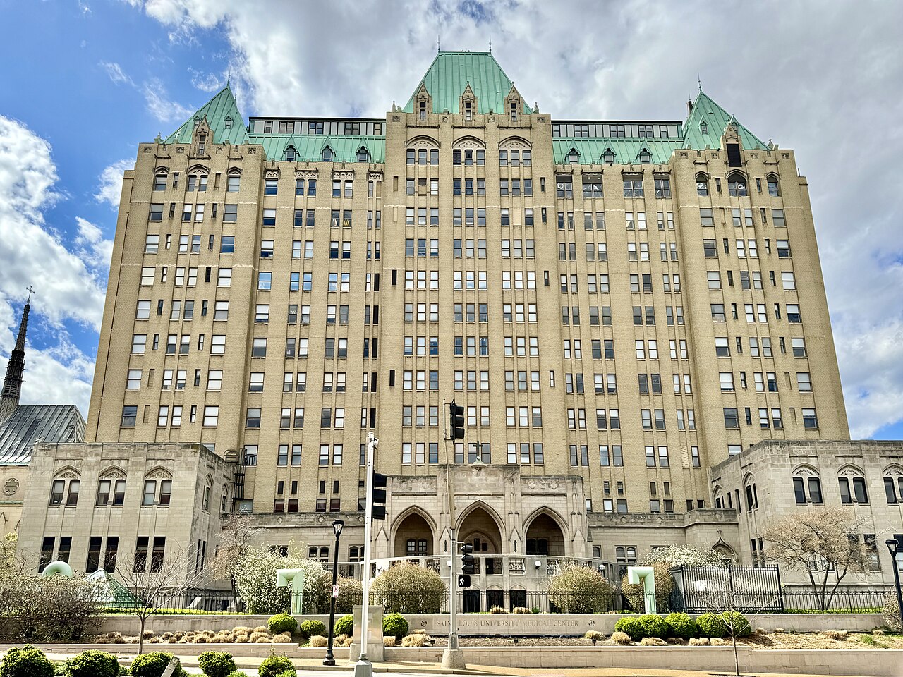The original SLU Hospital, formerly Firmin Desloge
