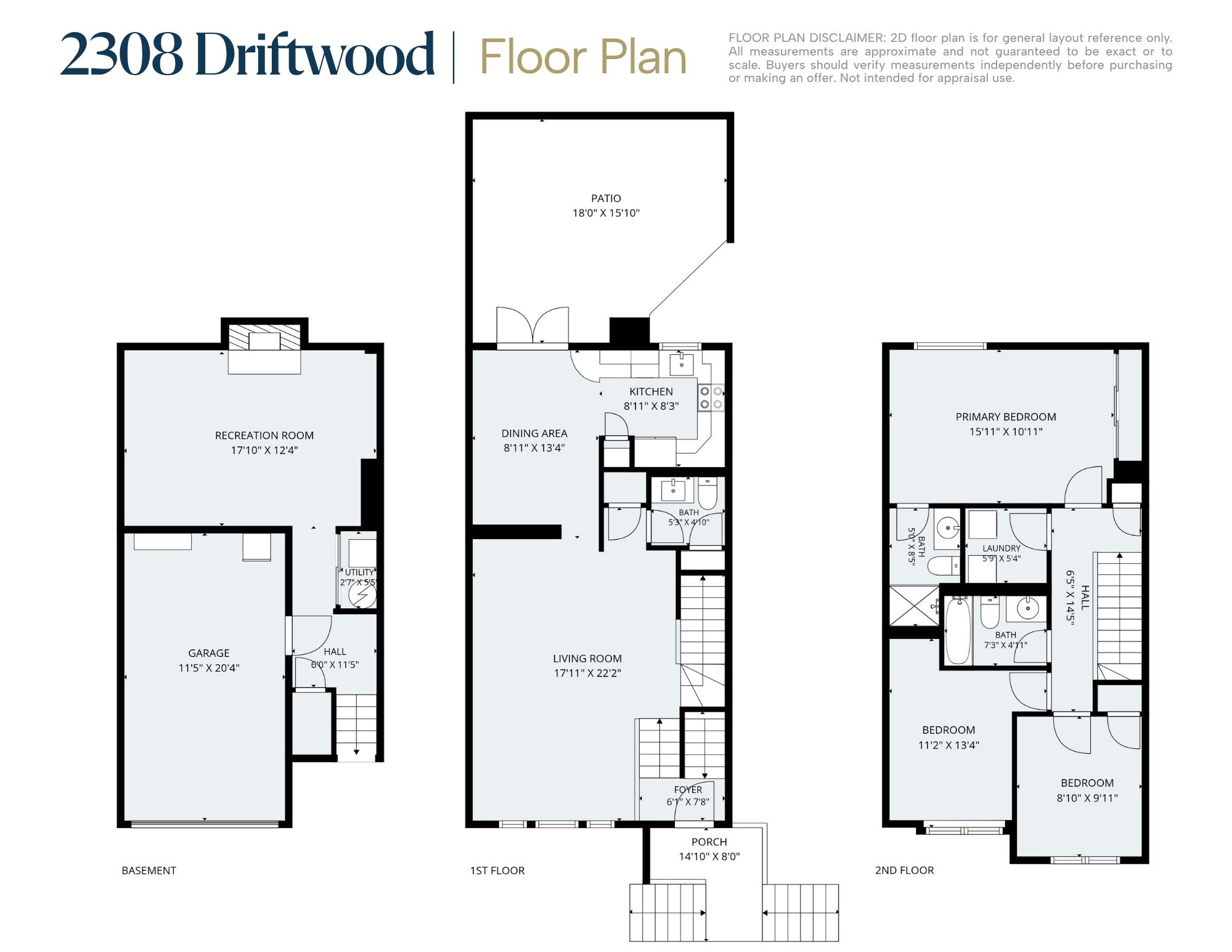 2308 Driftwood Floorplan