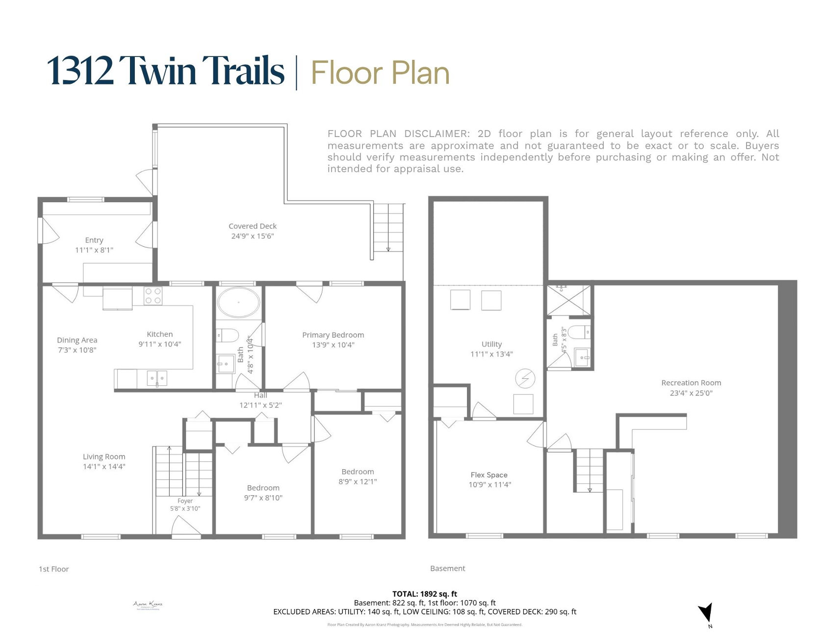 Foor plan 1312 Twin Trails