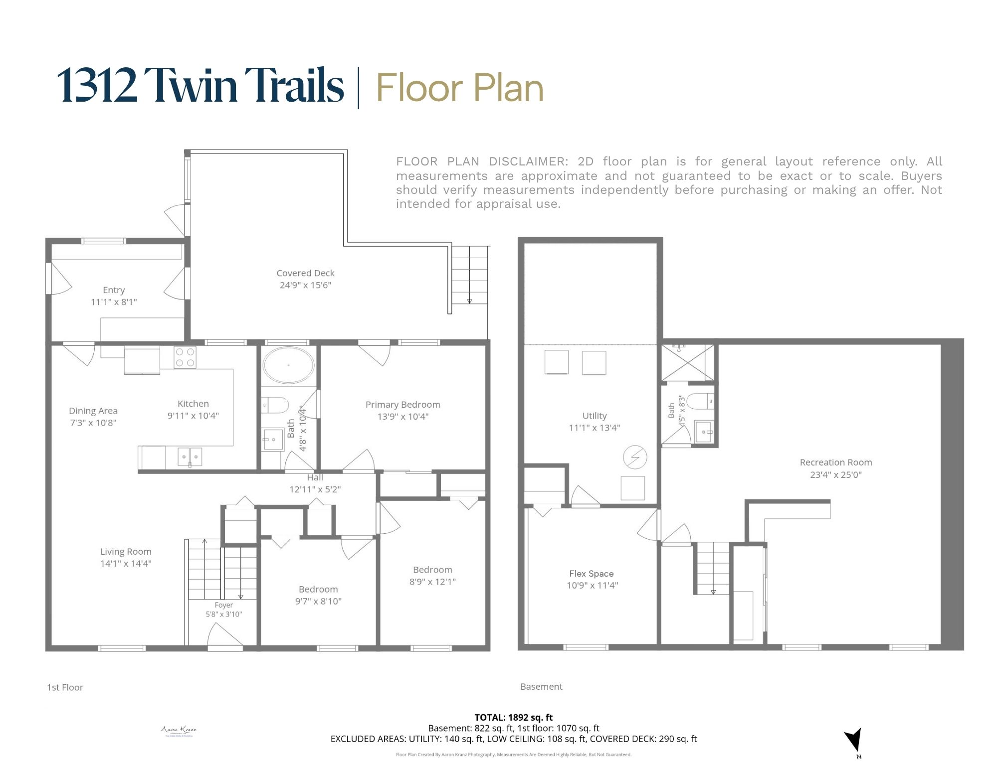 Foor plan 1312 Twin Trails