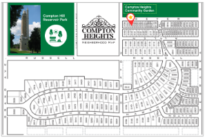 Compton Heights Neighborhood Map