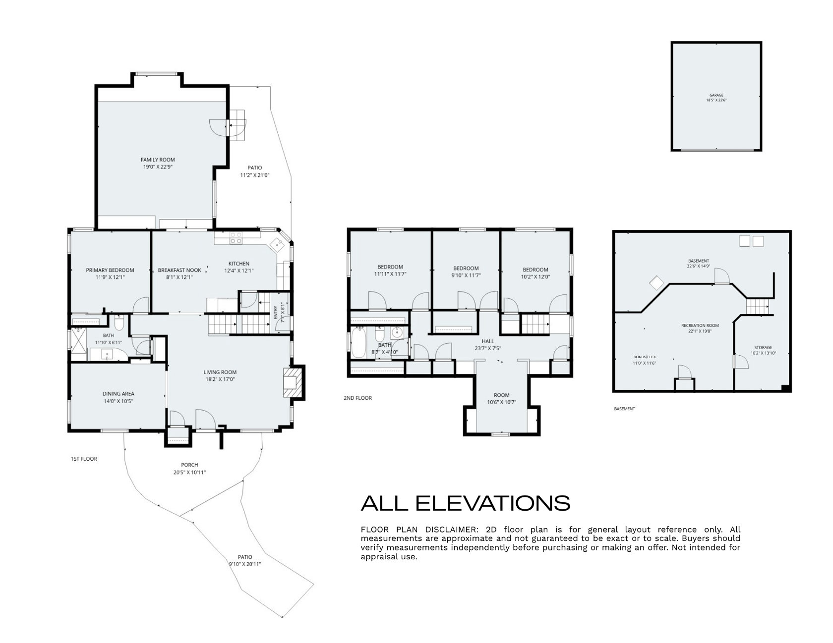 703 Edwin Glendale Floor Plan