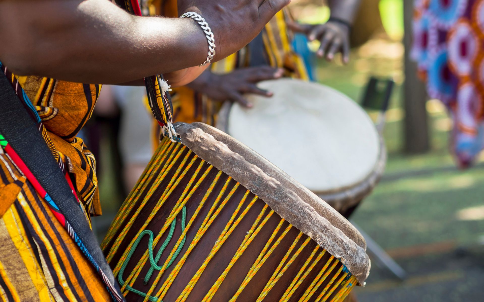 drummer at festival of nations st. louis