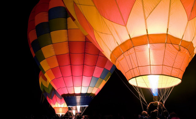 St. Louis Fall Festivals Great Forest Park Balloon Race - Glow